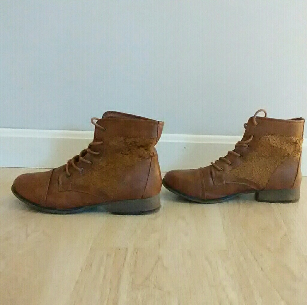 Brown Booties (Size 10)
